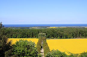Hessenstein, Blick auf die Ostsee Hessenstein, Blick auf die Ostsee